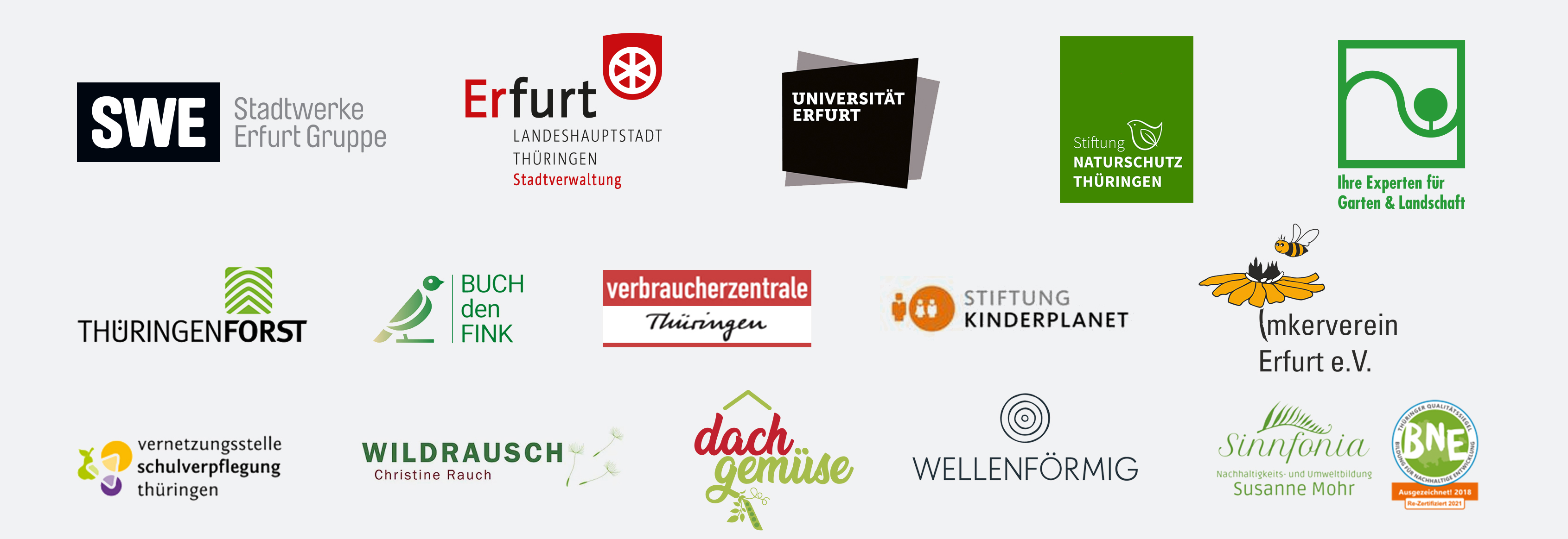 Logos der Bildungspartner