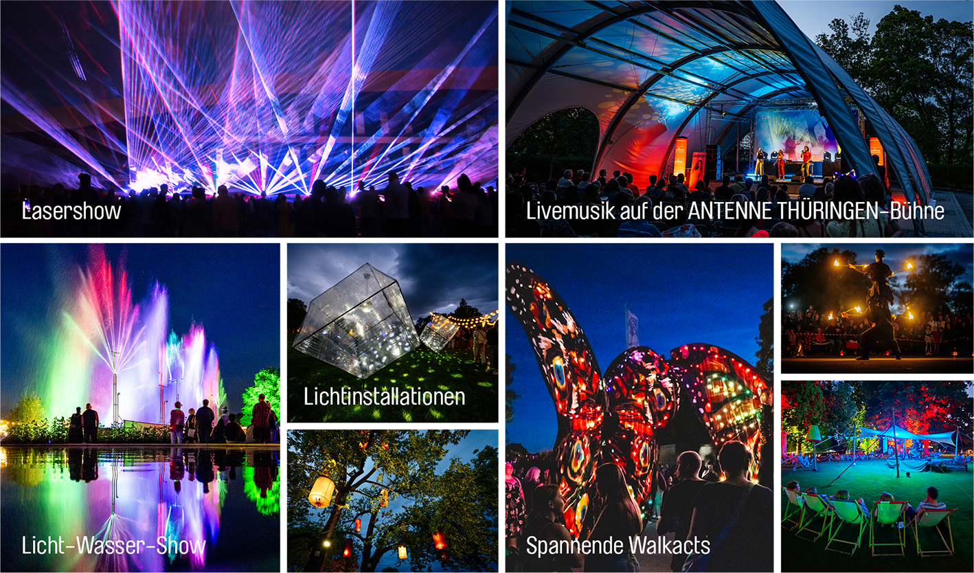 Collage zum Lichterfest